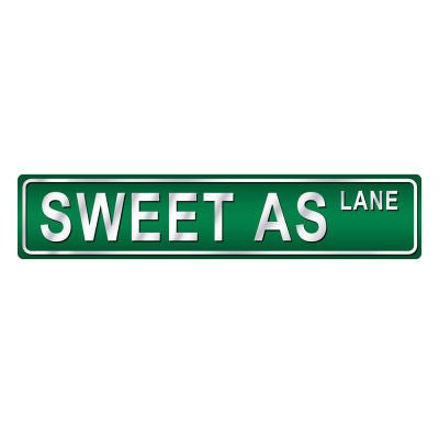 𝐒𝐰𝐞𝐞𝐭 𝐀𝐬 Street Sign WALLHANGING at World Of Decor NZ